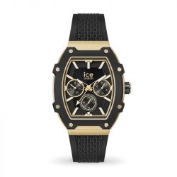 Montre femme ice watch boliday black gold silicone noir - analogiques - edora - 0