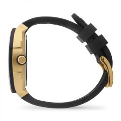 Montre femme ice watch boliday black gold silicone noir - analogiques - edora - 2