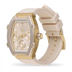 Montre femme ice watch  boliday almond skin silicone beige - analogiques - edora - 1