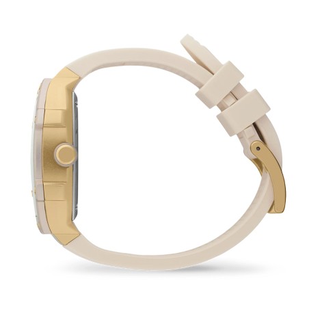 Montre femme ice watch  boliday almond skin silicone beige – analogiques