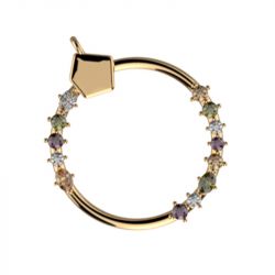 Pendentif femme les cadettes rÊve laiton doré - pendentifs - edora - 1