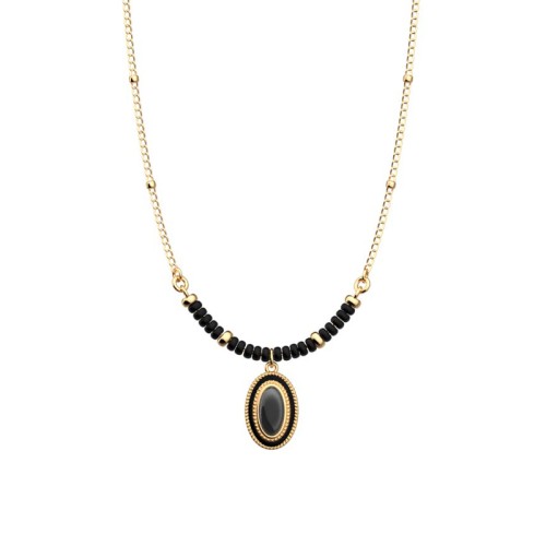 Collier Femme LES CADETTES BELLE DE NUIT Laiton Doré