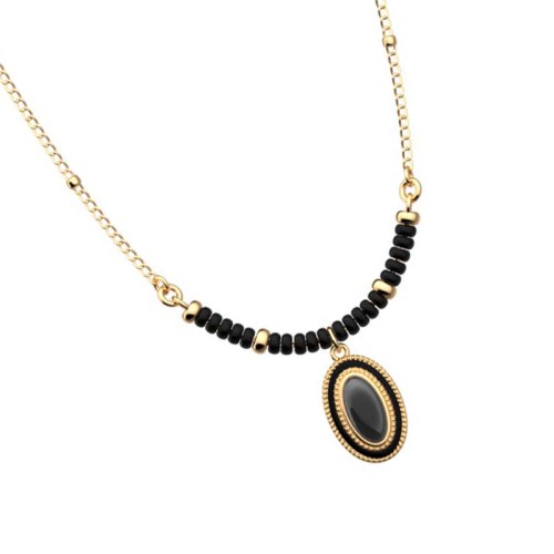 Collier Femme LES CADETTES BELLE DE NUIT Laiton Doré