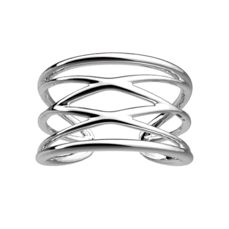 Bague femme les cadettes mandy laiton argenté - plus-de-bagues-femmes - edora