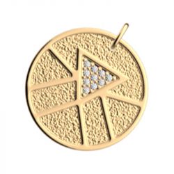 Pendentif femme les cadettes ibiza laiton doré - pendentifs - edora - 1