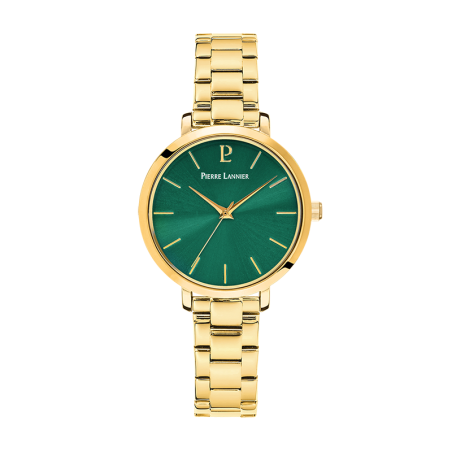 Coffret montre femme pierre lannier multiples acier doré et bracelet femme zag acier doré – montres françaises