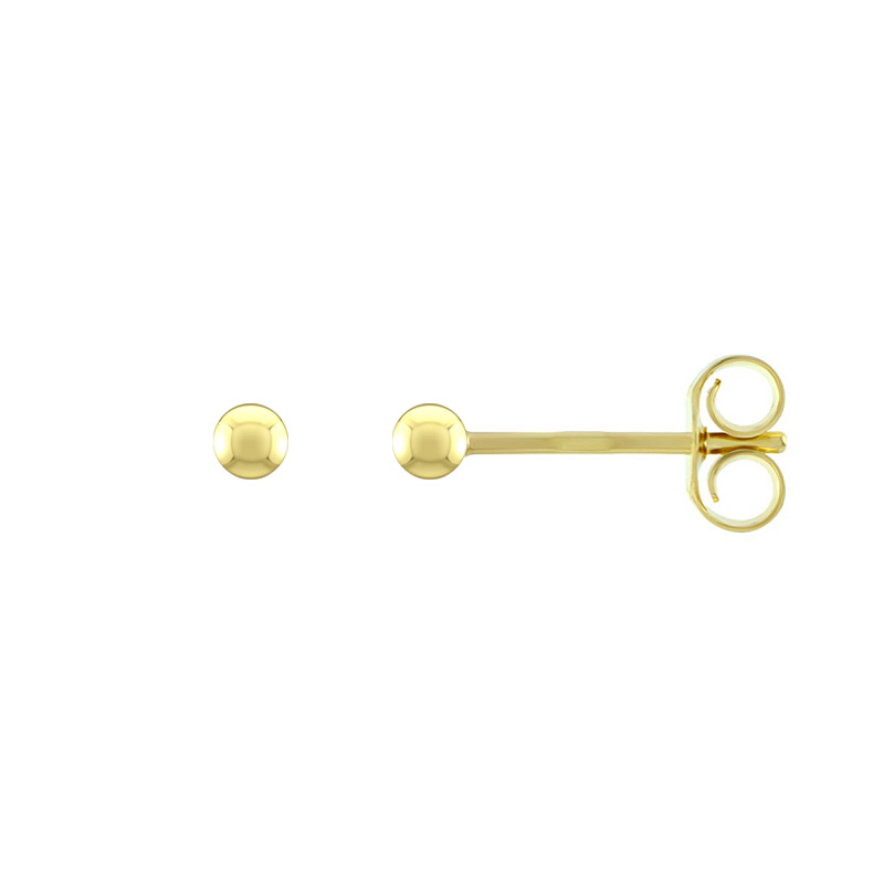 Boucles d'oreilles femme puces boules or 750/1000 - puces - edora Boucles d'oreilles femme puces boules or 750/1000 - puces - edora