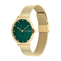 Montre femme tommy hilfiger pippa acier milanais doré - analogiques - edora - 1