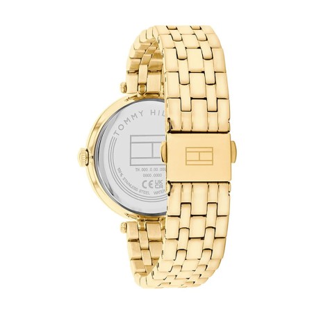 Montre femme tommy hilfiger natalie or acier doré – analogiques