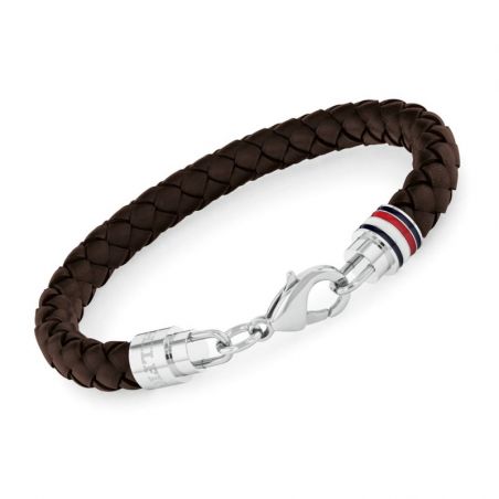Bracelet or & argent, bracelet plaqué or, bracelet cuir & tissu - plus-de-bracelets-hommes - edora - 2