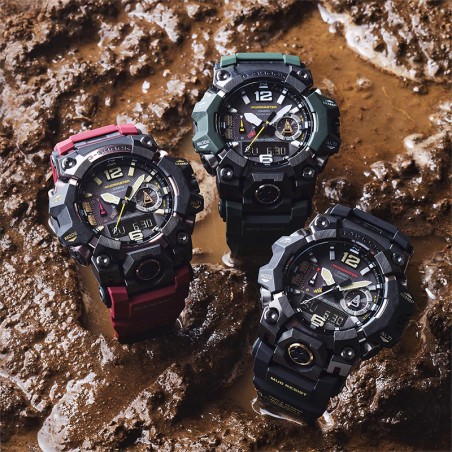 Montre connectée ana-digitale homme g-shock classic résine noire – connectées