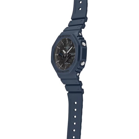 Montre connectée ana-digitale homme g-shock résine bleue – connectées