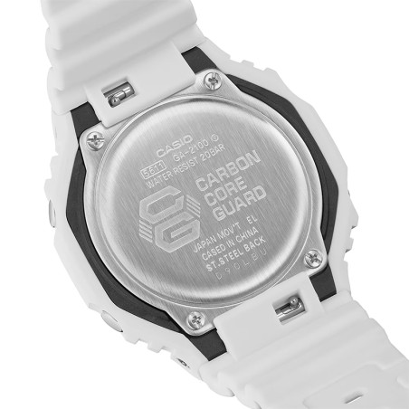 Montre ana-digitale homme g-shock classic résine blanche – digitales