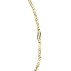 Chaîne homme 62cm lacoste district acier doré - accueil - edora - 2