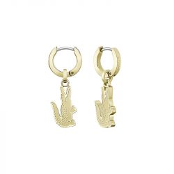 Créoles homme lacoste arthor acier doré - accueil - edora - 1