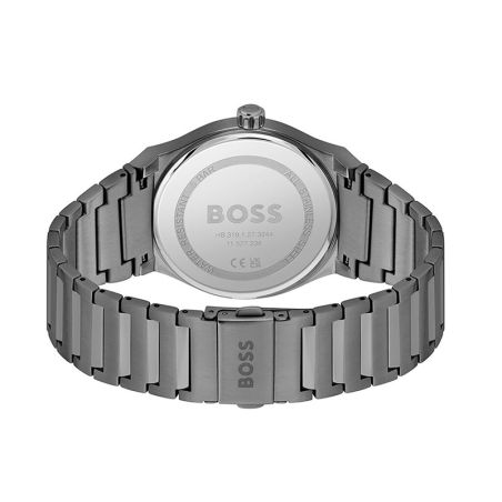 Montre homme boss candor noir acier noir – analogiques