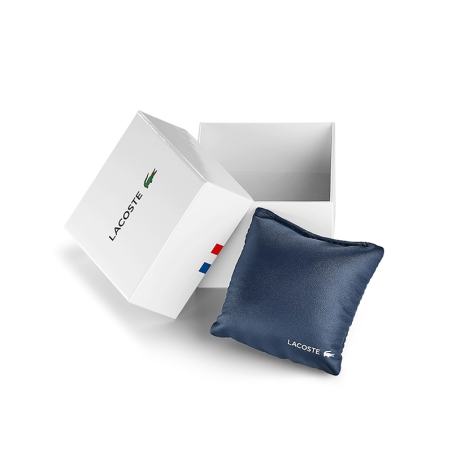 Montre femme lacoste catherine or cuir noir – analogiques