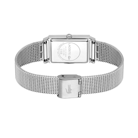 Montre femme lacoste catherine or acier argenté – analogiques