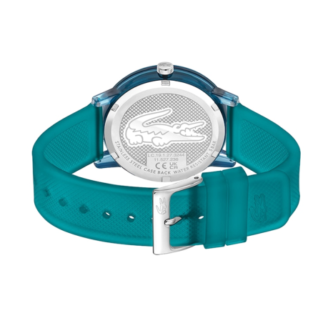 Montre homme lacoste 12.12 bleu silicone bleu – analogiques