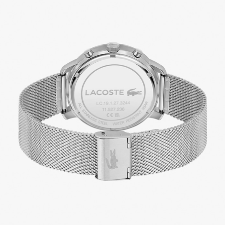 Montre chronographe homme lacoste replay vert acier argenté – chronographes