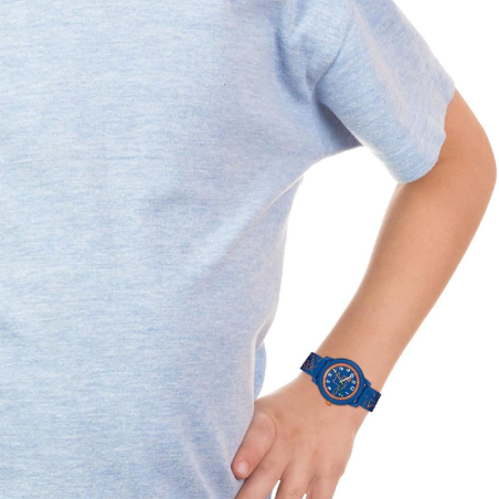 Montre enfant lacoste 12.12 kids bleu silicone bleu – junior