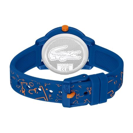 Montre enfant lacoste 12.12 kids bleu silicone bleu – junior