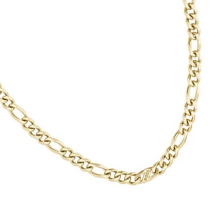 Collier chaîne homme 62cm boss rian acier doré – chaines