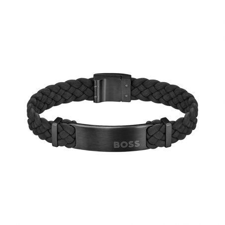 Bracelet or & argent, bracelet plaqué or, bracelet cuir & tissu - plus-de-bracelets-hommes - edora - 1