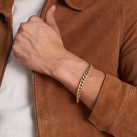 Bracelets fossil homme & bracelets cuir homme fossil - chaines - edora - 2
