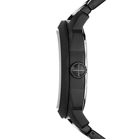 Montre homme fossil machine noir acier noir – analogiques