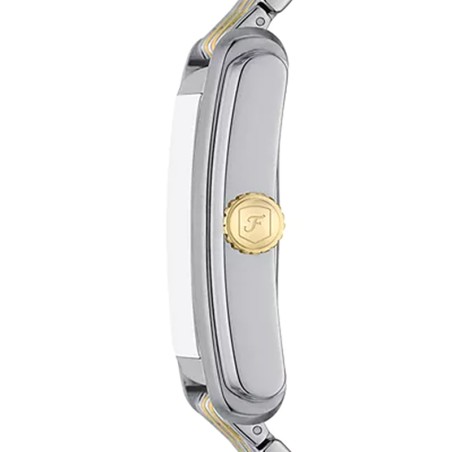 Montre homme fossil carraway bleu acier bicolore – analogiques