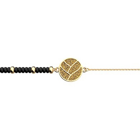 Bracelet femme les cadettes tresse laiton doré – tous nos bracelets femme