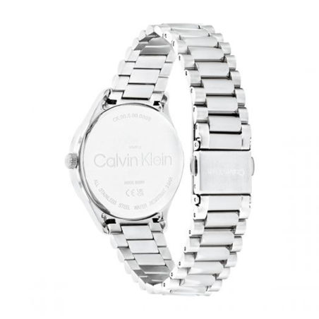 Montre femme calvin klein iconic acier argenté – analogiques