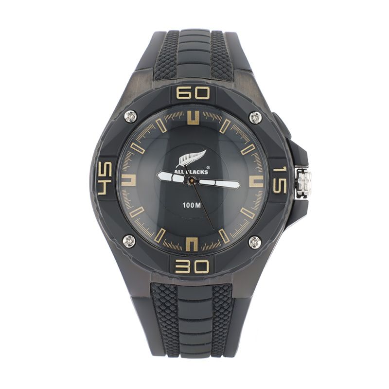 Montre homme all blacks noir silicone noir - analogiques - edora Montre homme all blacks noir silicone noir - analogiques - edora