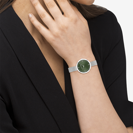 Montre femme calvin klein beam acier argenté 25200185 – analogiques
