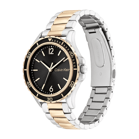 Montre femme calvin klein sport acier bicolore 25200100 – analogiques