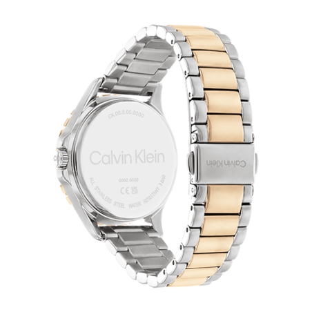Montre femme calvin klein sport acier bicolore 25200100 – analogiques