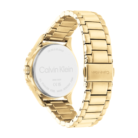 Montre femme calvin klein sport acier doré 25200099 – analogiques