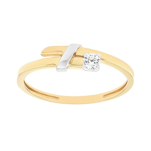 Bague Femme EDORA OR 375/1000 Jaune