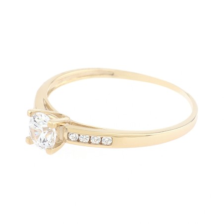 Bague femme edora or 375/1000 oxyde de zirconium – bagues femme