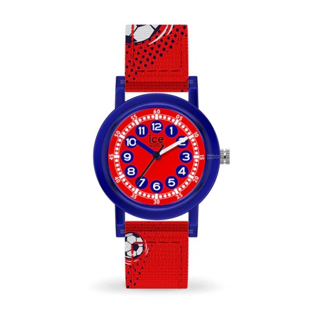 Montre enfant s ice watch learning red football nylon rouge – junior