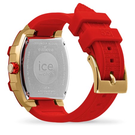 Montre femme ice watch boliday passion red silicone rouge – analogiques
