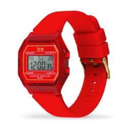 Montre digitale femme s ice watch digit retro red passion silicone rouge 022885 - digitales - edora - 1