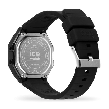 Montre digitale femme s ice watch digit retro black silicone noir 022900 – digitales