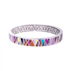 Bracelet jonc femme una storia madinina argent 925/1000 jo16002 - joncs - edora - 0