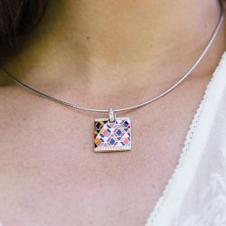 Collier câble femme una storia argent 925/1000 ca10615 - plus-de-colliers-femmes - edora - 1