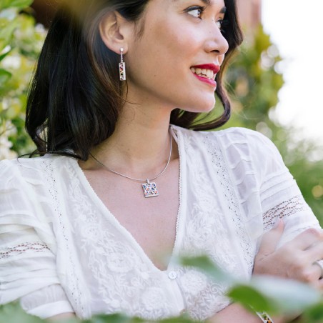 Collier câble femme una storia argent 925/1000 ca10615 – tous nos colliers femme