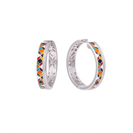 Bijoux una storia : bracelet, collier & bague una storia - creoles - edora - 1