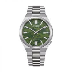 Montre homme automatique citizen tsuyosa acier argenté - nj0159-86x - automatiques - edora - 0