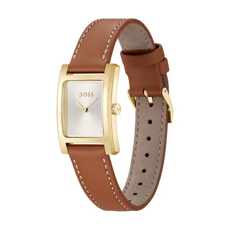 Montre femme boss lucy cuir marron 1502742 – montres femme